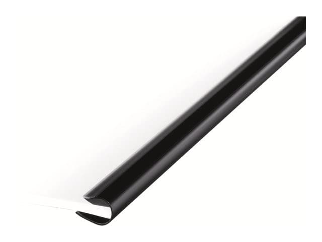DURABLE SPINEBAR - slide binder - for A4 - 12 mm - capacity: 100 sheets - black (pack of 25) - Image 3