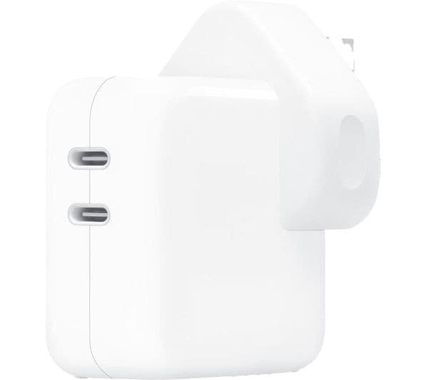 Apple 35W Dual USB-C Port Power Adapter (White)