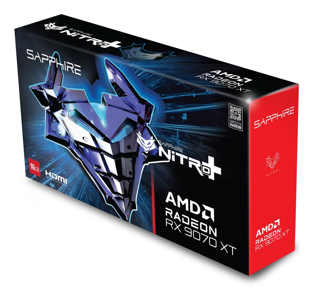 Sapphire NITRO+ AMD Radeon RX 9070 XT GAMING OC 16 GB GDDR6 - Image 6