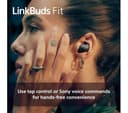 Sony LinkBuds Fit (WF-LS910N) Wireless Noise-Cancelling Earbuds - Black thumbnail 9