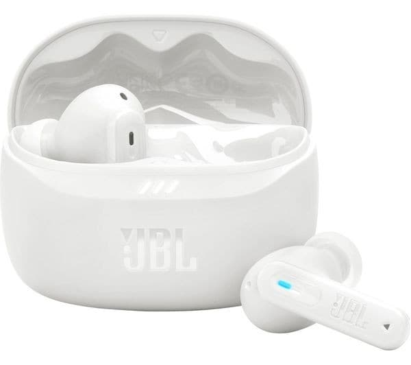 JBL Tune Beam 2 True Wireless Noise-Cancelling Earbuds - White