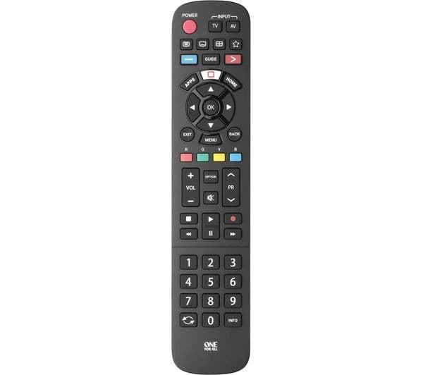 One For All URC4914 Remote Control Black