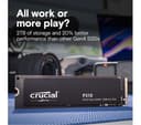 Crucial P310 2TB M.2 2280 PCIe 4.0 NVMe Internal SSD - CT2000P310SSD8 thumbnail 3