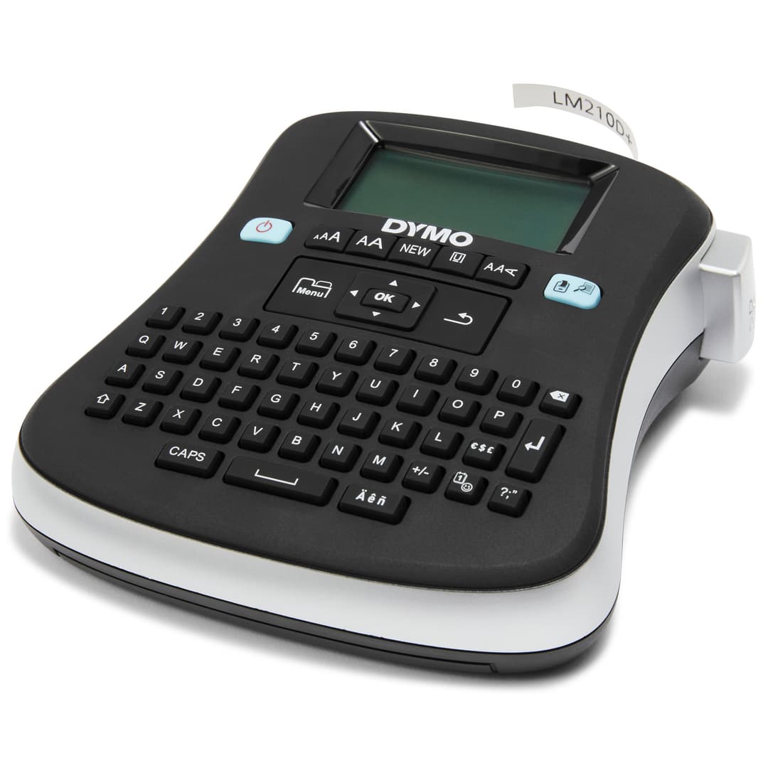DYMO LabelManager 210D+ Label Maker | Desktop Label Printer | Portable Label Maker with QWERTY Keyboard | Large Display & One-Touch Smart Keys | For Home & Office - Image 2