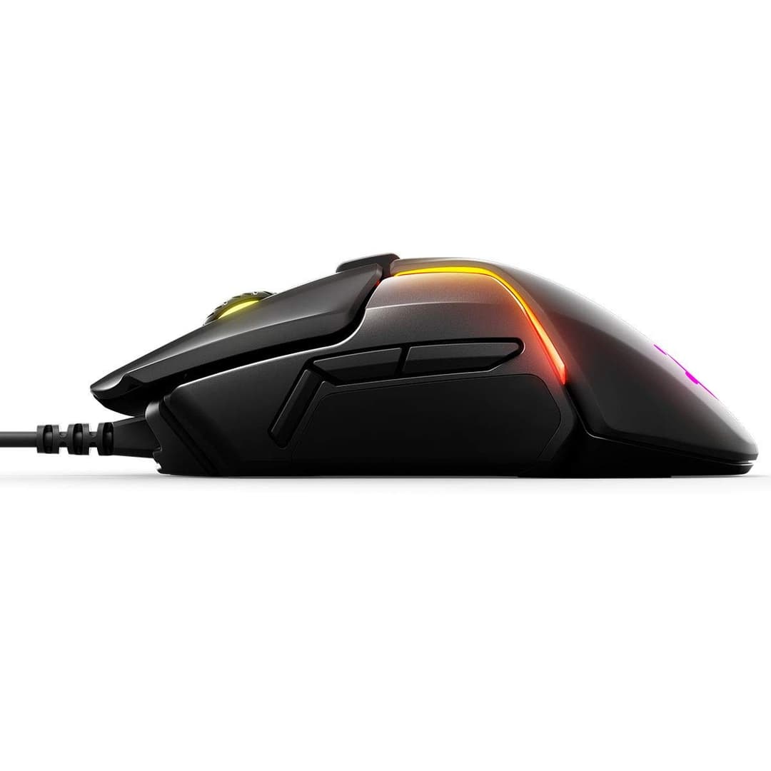 SteelSeries Rival 600 Wired Gaming Mouse - 12,000 CPI TrueMove3+ Dual Optical Sensor - Black - Image 3