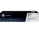 HP 126A Original LaserJet Toner Cartridge CE311A 1000 Pages for LaserJet Pro CP1025/CP1025nw - Cyan thumbnail 1