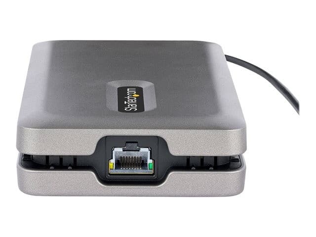 StarTech.com DKM31C3HVCPD USB-C Multiport Adapter Docking Station - 4K 60Hz HDMI, VGA, USB-C DP Alt Mode, 2x USB-A 10Gbps, Gigabit Ethernet, 100W PD Pass-Through - Space Grey - Image 6