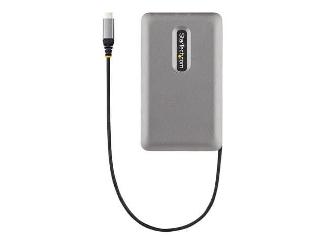 StarTech.com DKM31C3HVCPD USB-C Multiport Adapter Docking Station - 4K 60Hz HDMI, VGA, USB-C DP Alt Mode, 2x USB-A 10Gbps, Gigabit Ethernet, 100W PD Pass-Through - Space Grey - Image 8