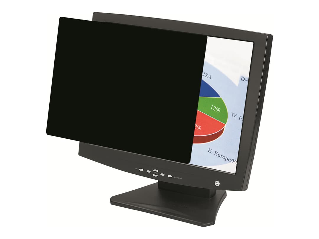 Fellowes PrivaScreen Blackout Privacy Filter 21.5" Widescreen 16:9 - Black (4807001) - Image 1