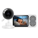 Yesido KM26 2.4G Baby Monitor with 3.5" LCD, Night Vision & Cry Detection - White thumbnail 1