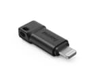 Hama USB-C Adapter to Apple Lightning Plug, MFI, black thumbnail 1