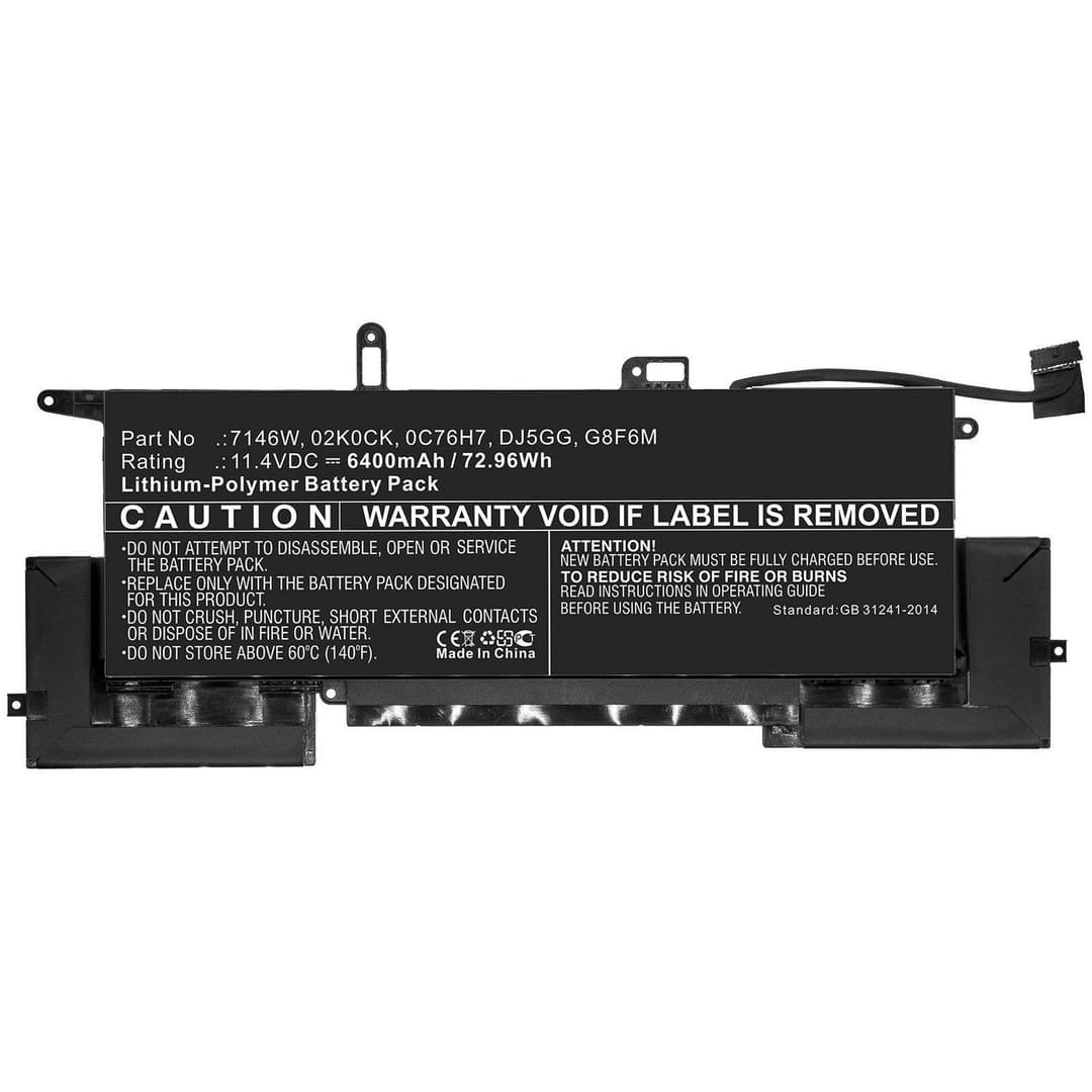Laptop Battery for Dell - Image 1