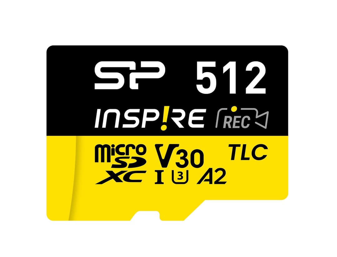 512GB Silicon Power Inspire microSDXC Card with SD Adapter, A2, V30, UHS-1, Up to 170MB/s Read, 150MB/s Write - Image 3