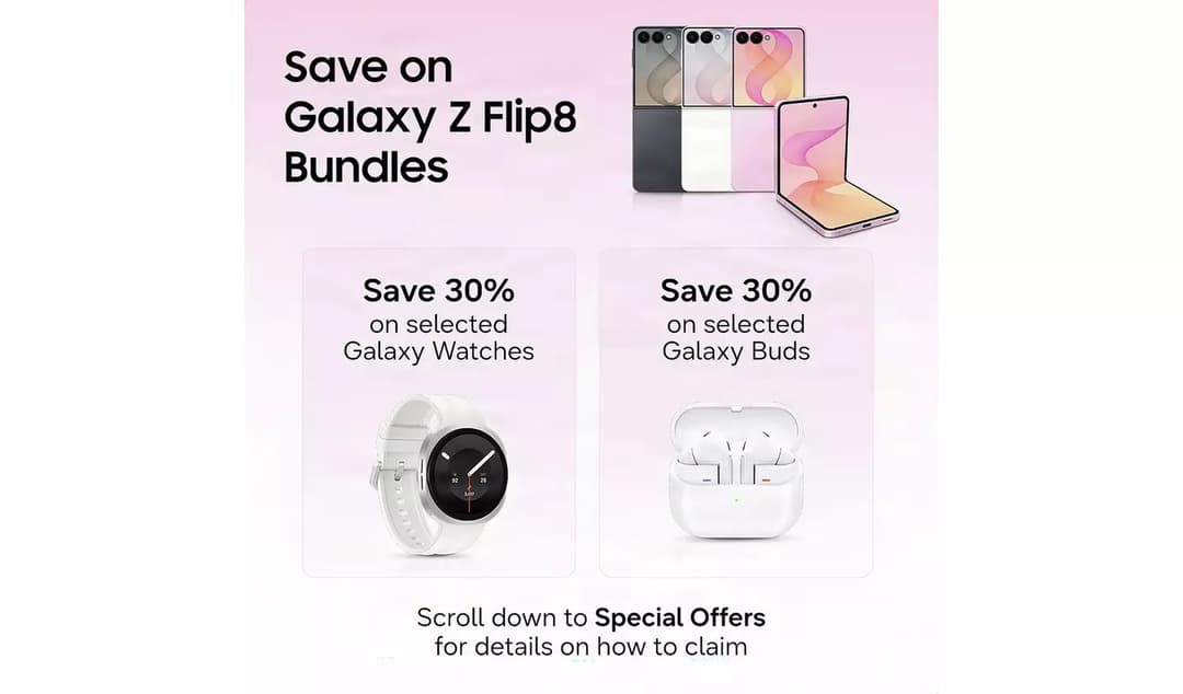 Samsung Galaxy Z Flip8 5G 256GB 12GB RAM Dual SIM Smartphone - Cream - Image 6