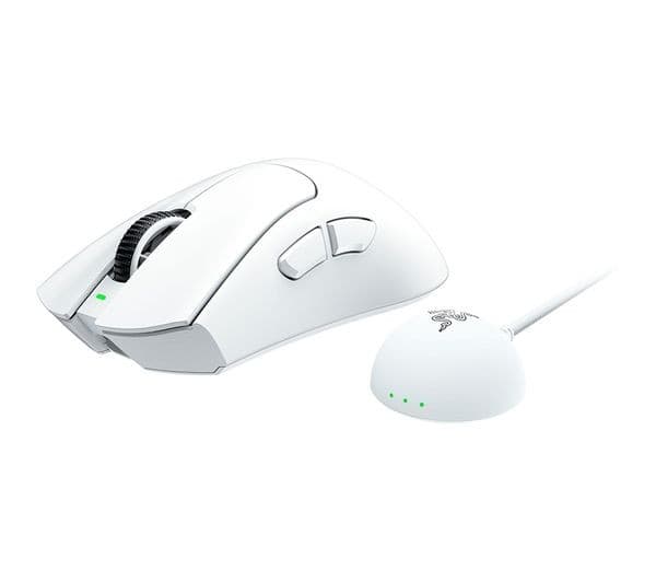 Razer DeathAdder V4 Pro Wireless Gaming Mouse White - Image 3