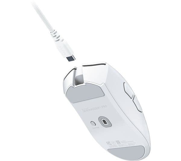 Razer DeathAdder V4 Pro Wireless Gaming Mouse White - Image 4