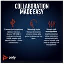 Poly Blackwire 5210 Monaural USB-C USB-A 3.5mm Wired Headset thumbnail 3