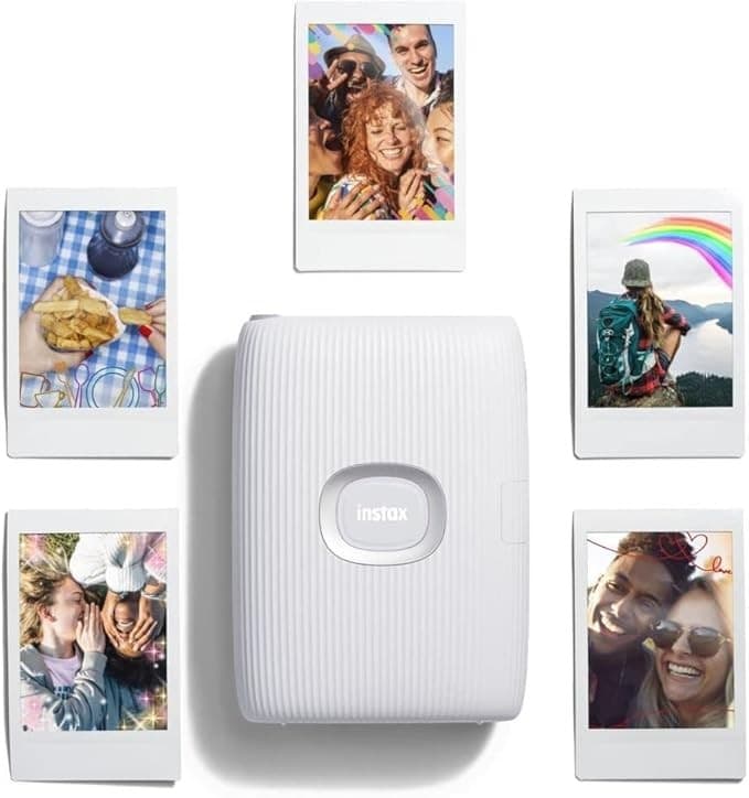 Fujifilm Instax Mini Link 2 Photo Printer Clay White - Image 3