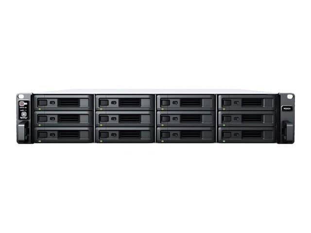 Synology RackStation RS2423+ - NAS server - 12 bays - rack-mountable - SATA 6Gb/s - RAID RAID 0, 1, 5, 6, 10, JBOD - RAM