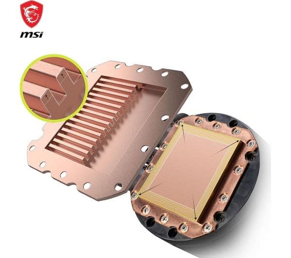 MSI MAG CORELIQUID E240 White 240mm ARGB All-in-One Liquid CPU Cooler - Image 2