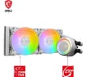 MSI MAG CORELIQUID E240 White 240mm ARGB All-in-One Liquid CPU Cooler thumbnail 7