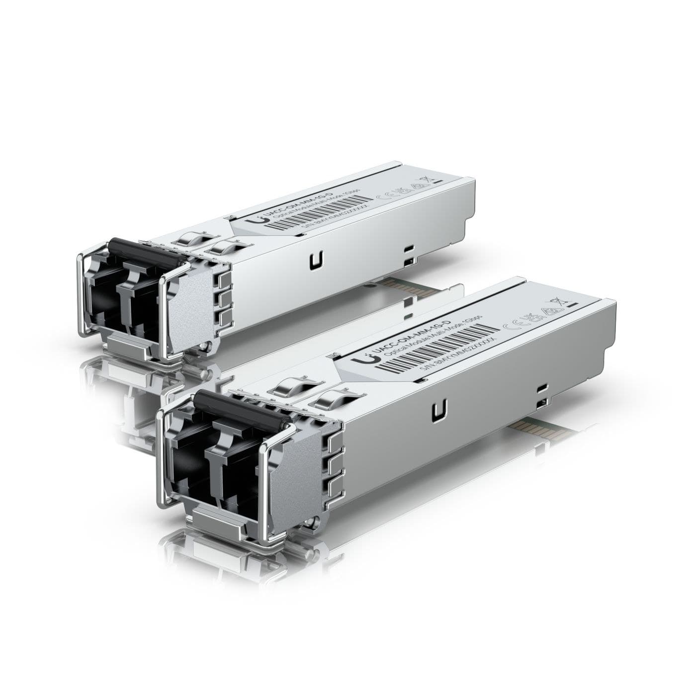 Ubiquiti UACC-OM-MM-1G-D 1G Multi-Mode Optical Module - SFP Transceiver, 850 nm, Duplex LC UPC, up to 550 m