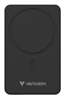 Verbatim Charge 'n' Go Essentials Magnetic Wireless Power Bank 5000 mAh Black thumbnail 1