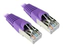 Cables Direct Patch Cable CAT 6a 5m Violet thumbnail 1