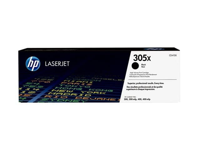 HP 305X High Yield Black Original LaserJet Toner Cartridge (CE410X) - 4,000 Pages - Image 2