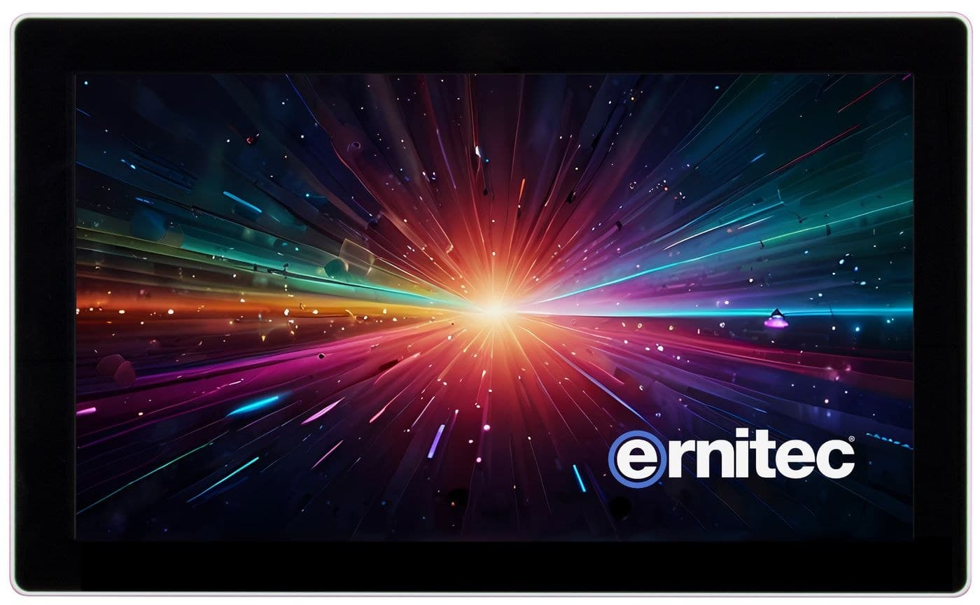 Ernitec W-TOUCH 24/7 Full HD Touchscreen Monitor - Vandal & Waterproof - 27"