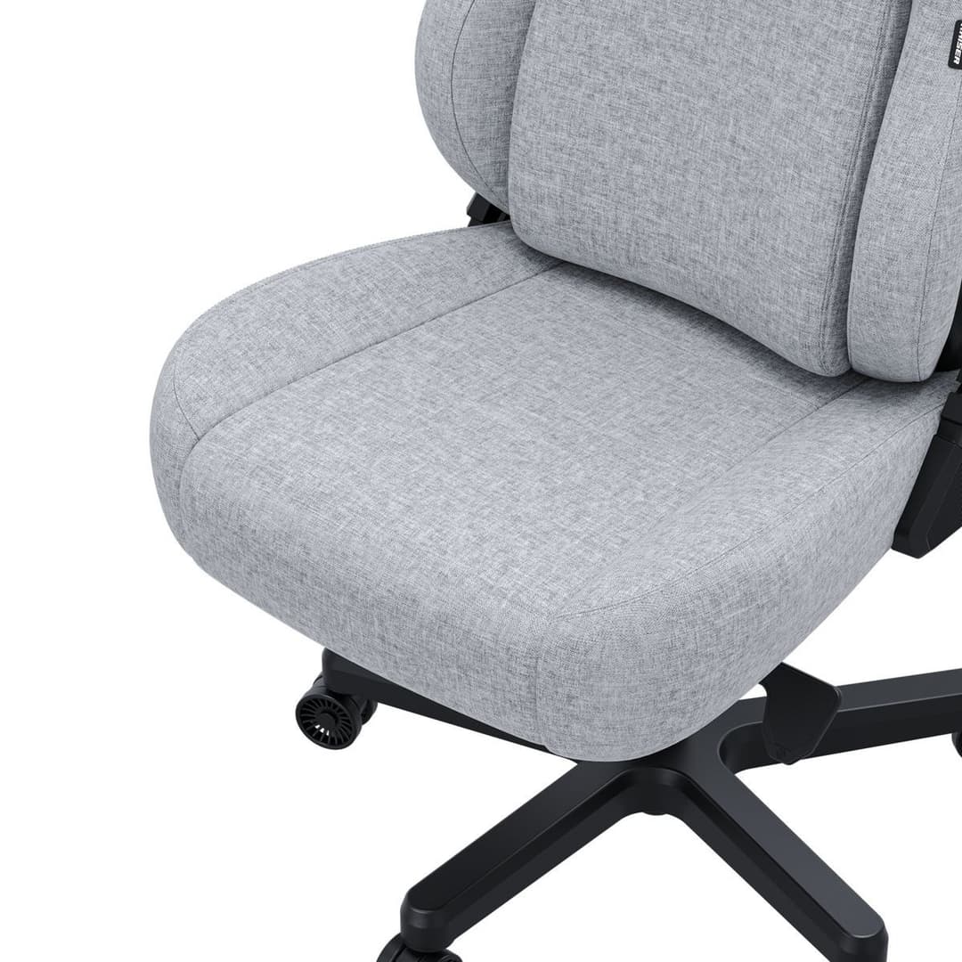 AndaSeat Kaiser 4 Large Ergo Office Gaming Chair - Grey Fabric - Image 9