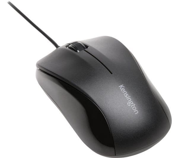 Kensington ValuMouse Wired Optical Mouse Black
