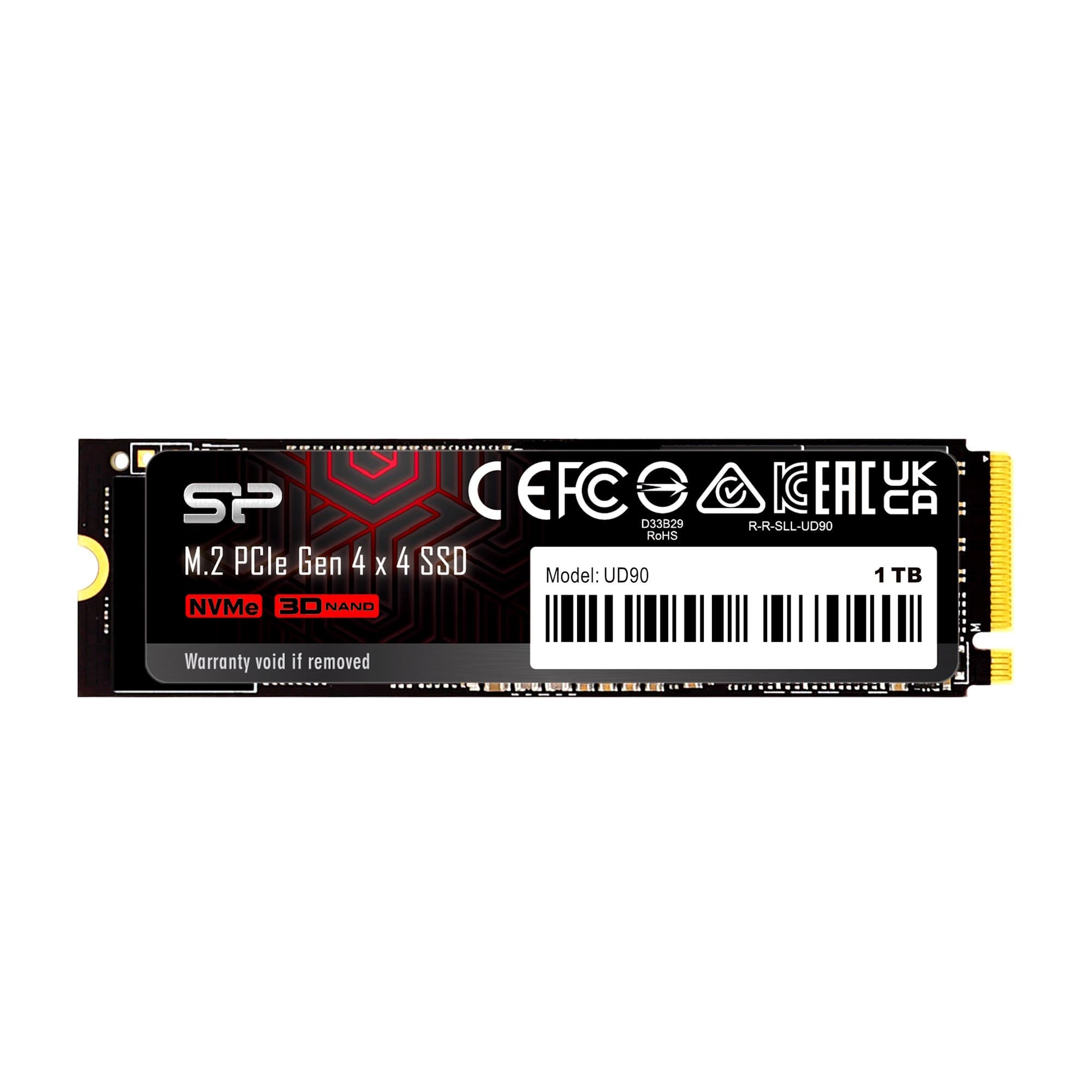 Silicon Power UD90 PCIe Gen 4x4 NVMe 1.4 M.2 2280 SSD 1TB