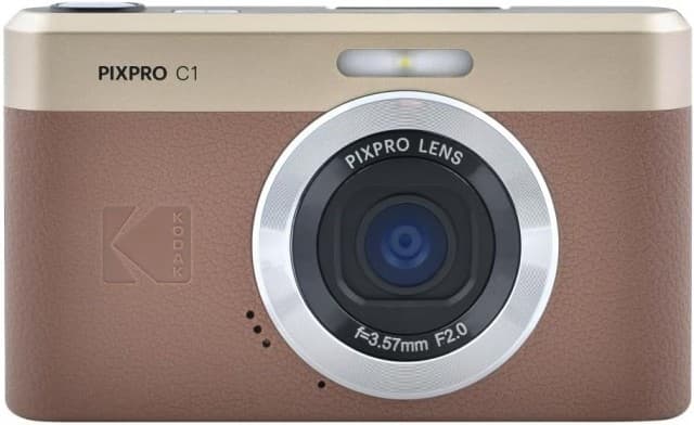 Kodak PIXPRO C1 13MP Compact Digital Camera - Brown