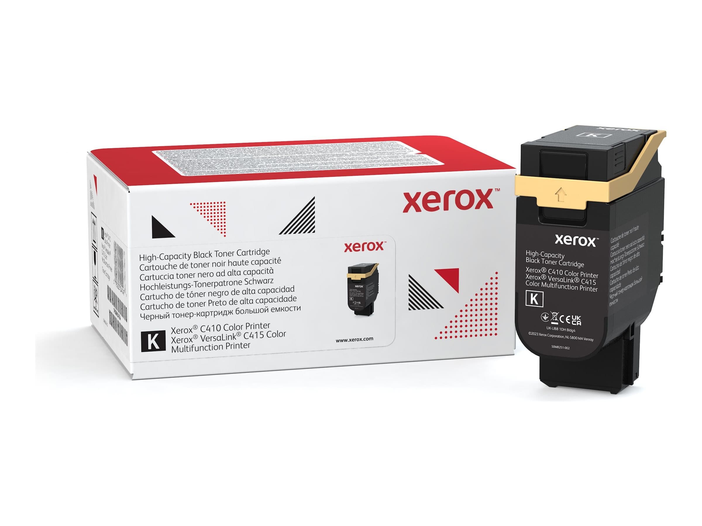 Xerox 006R04685 C410/VersaLink C415 High Capacity Black Original Toner Cartridge - Use and Return