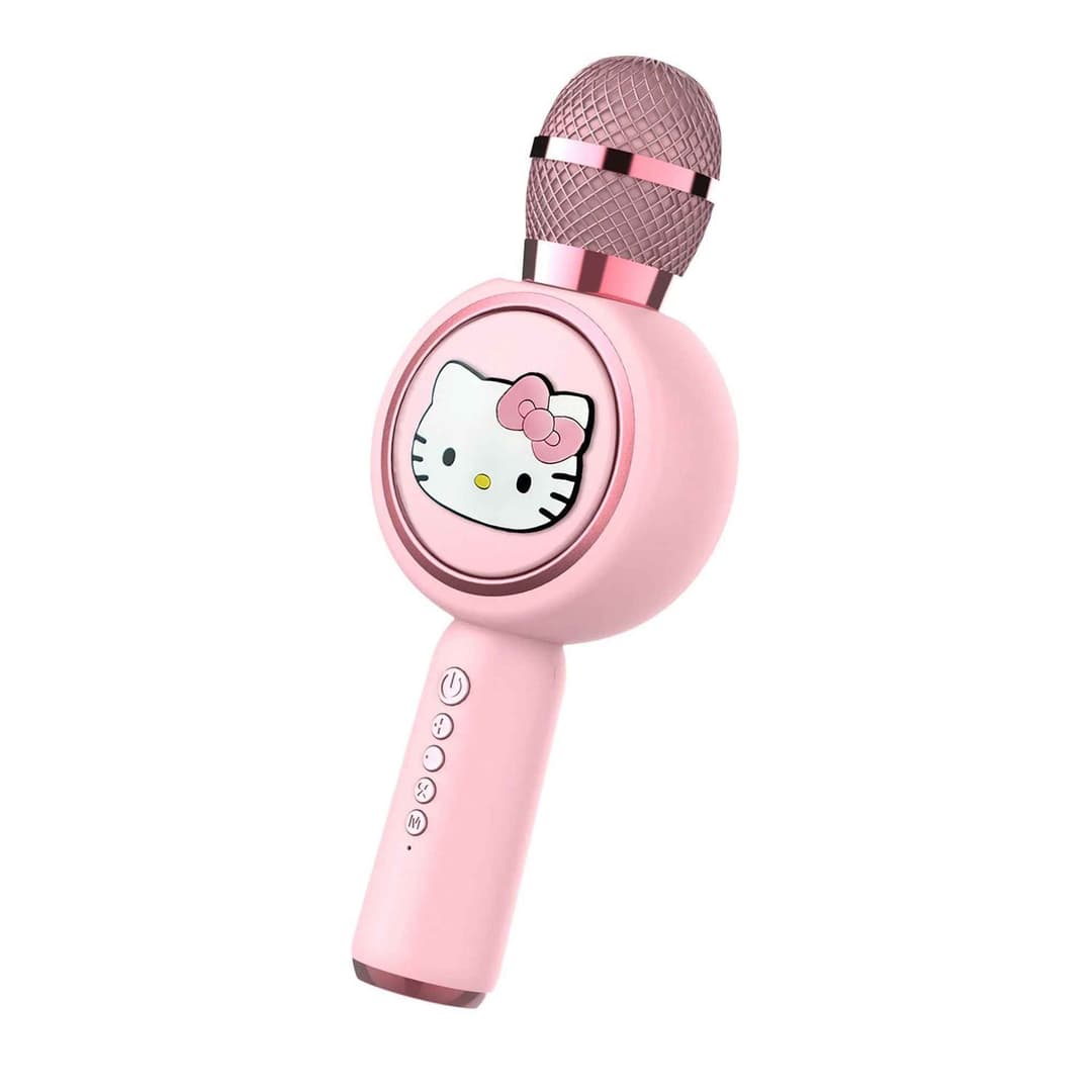 Hello Kitty PopSing Karaoke Microphone and Wireless Speaker with LED Lights - Image 1