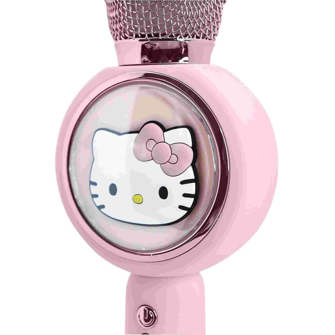 Hello Kitty PopSing Karaoke Microphone and Wireless Speaker with LED Lights - Image 6
