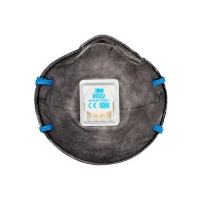 3M 9922 FFP2 Valved Cup-Shaped Particulate Respirator Face Mask (7000088787) - Image 1
