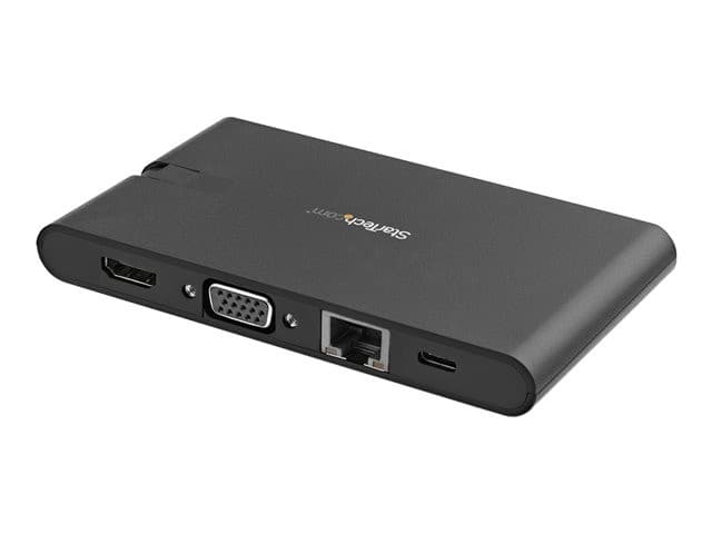 StarTech.com DKT30CHVSCPD USB-C Multiport Adapter Docking Station - 4K HDMI, VGA, 100W PD, 3x USB 3.0, Gigabit Ethernet, SD & MicroSD - Black - Image 4