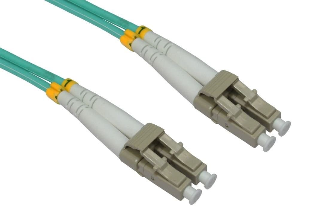 CablesDirect 20.0m LC-LC 50/125 MMD OM3 Glasfaserkabel 20 m Blau – Glasfaserkabel (20 m, LC, LC, Stecker auf Stecker) - Image 1