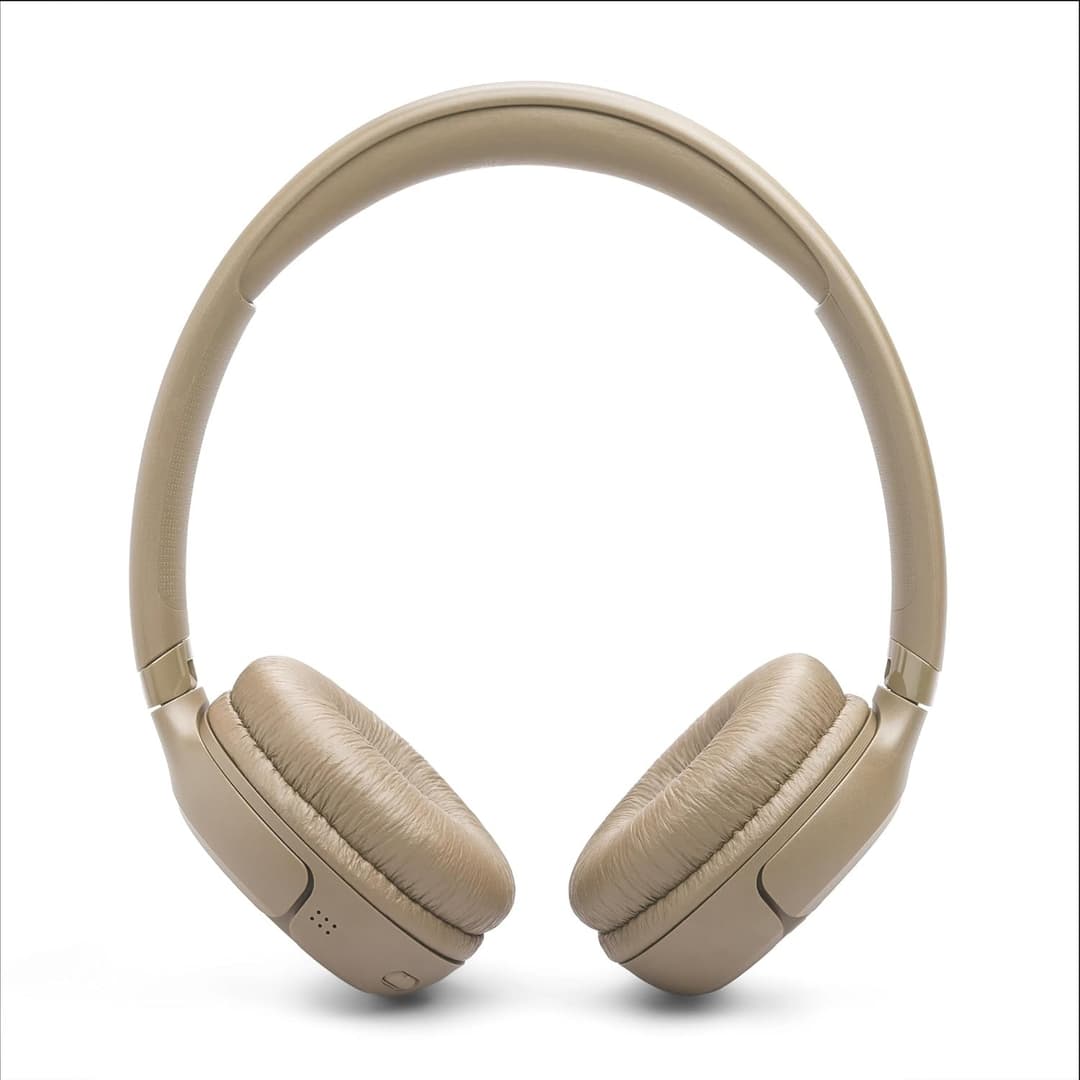 JBL Tune 530BT Wireless On-Ear Headphones Beige - Image 2