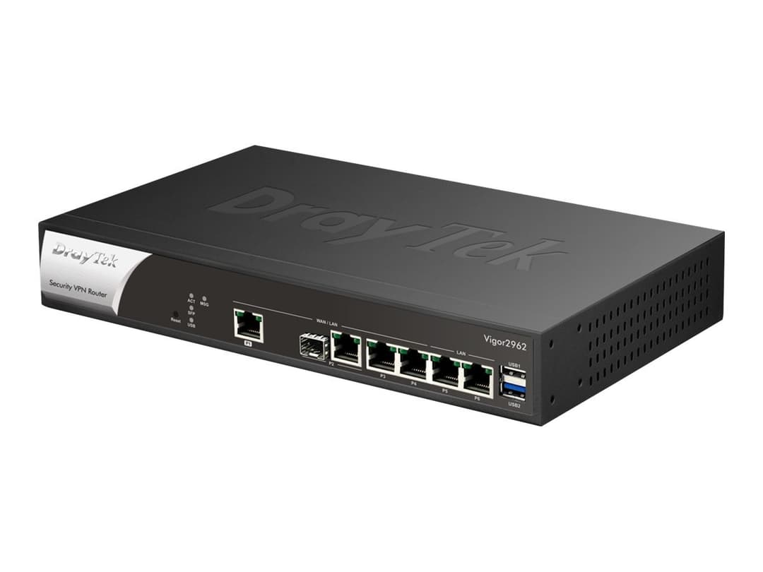 DrayTek Vigor 2962 Dual-WAN 2.5Gb Ethernet Firewall VPN Router - Image 1