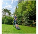 BLACK + DECKER BEMW351-GB 1000W 32cm Corded Rotary Lawn Mower - Black & Orange thumbnail 2