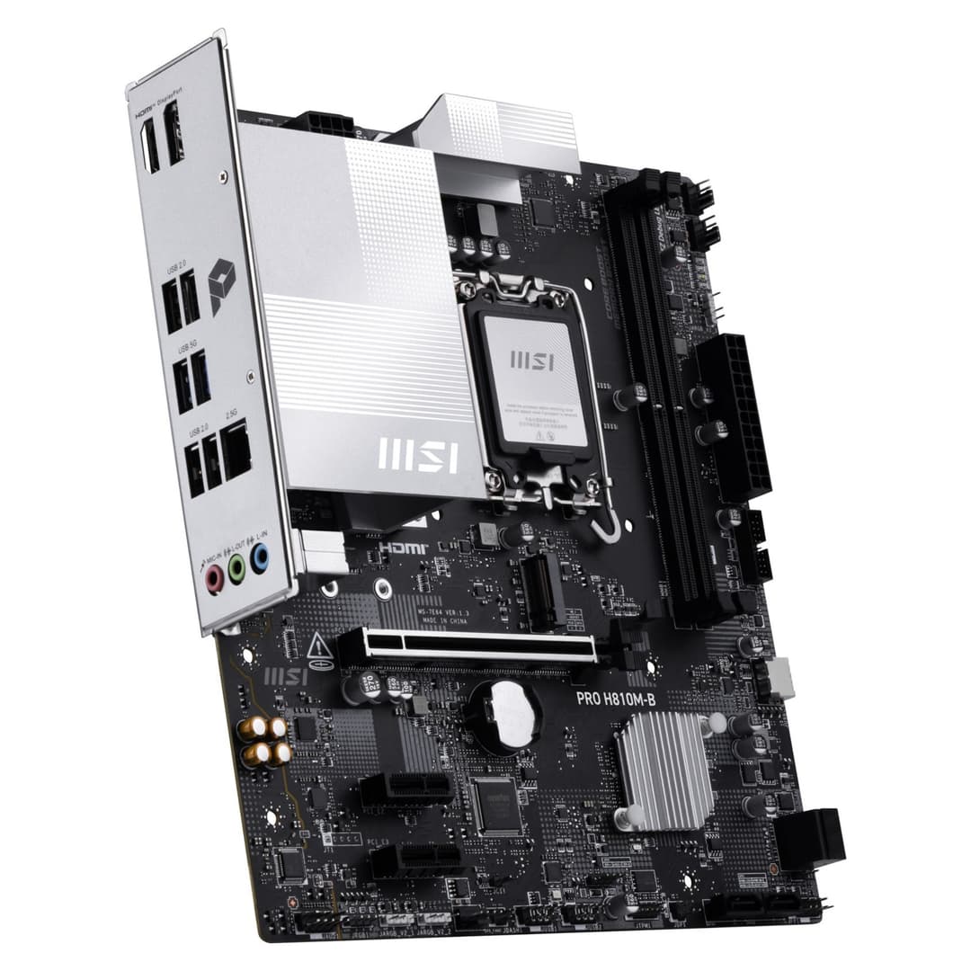 MSI PRO H810M-B DDR5 micro-ATX Intel LGA1851 Motherboard - Image 3