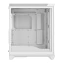 Fractal Design Meshify 3 Mid Tower Gaming PC Case - White TG Clear Tint thumbnail 2