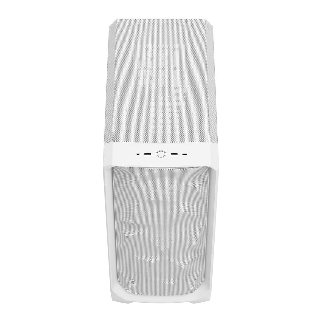 Fractal Design Meshify 3 Mid Tower Gaming PC Case - White TG Clear Tint - Image 3