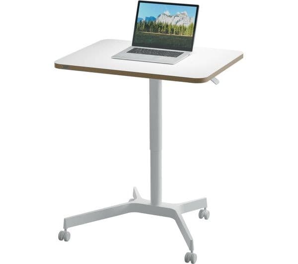 LEITZ Ergo Small Sit Standing Desk - White - Image 5