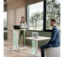 LEITZ Ergo Small Sit Standing Desk - White thumbnail 10