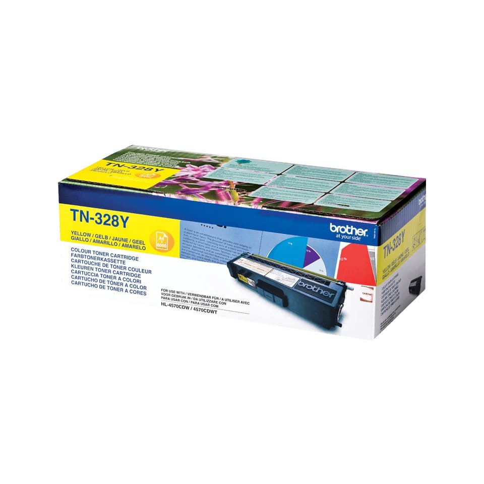 Brother TN-328Y toner cartridge 1 pc(s) Original Yellow - Image 2