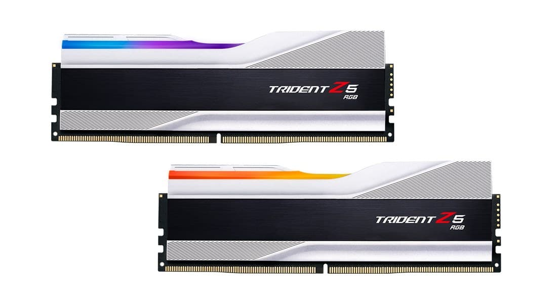 G.Skill Trident Z5 RGB F5-6000J3636F16GX2-TZ5RS memory module 32 GB 2 x 16 GB DDR5 6000 MHz CL36 Silver